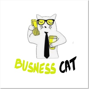 business cat shirt, Christmas Cat Shirt, Funny Cat Shirts, Kitten Shirt , Cat Lover Top,Christmas Gift for Friend. Posters and Art